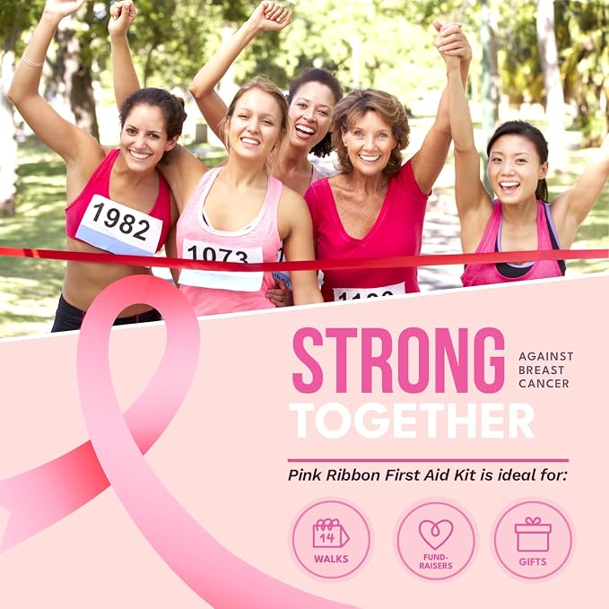 Pink Ribbon First Aid Kit – 2-Pack Compact Travel IFAKs - Image 6