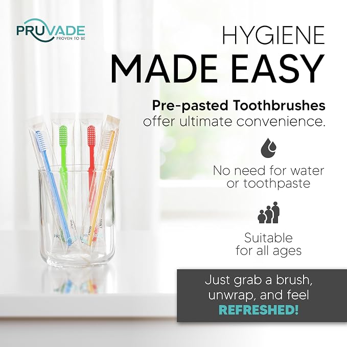 12 Pack Disposable Toothbrushes - Image 6