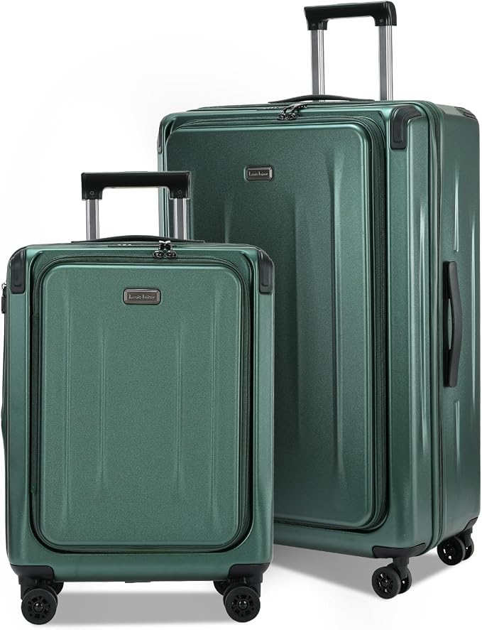 Carry On Luggage, 20Inch & 29 Inch Top Opening Airline Approved ABS+PC Hard by Unknown