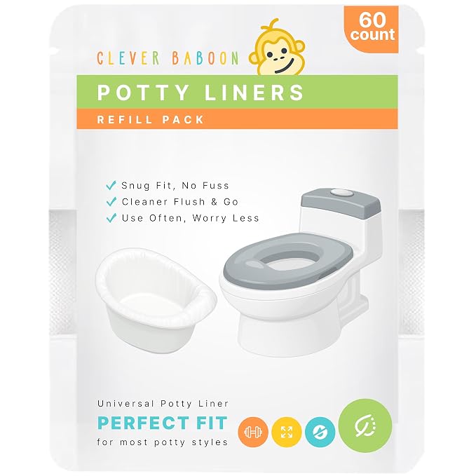 Premium Refill Potty Bags by Clever+Baboon
