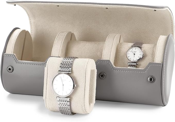 Oirlv Luxury Leather Watch Organizer Case Watch Box - Image 6