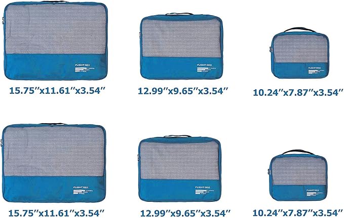 Packing Cubes Set Travel Luggage Organizers Suitcase Lightweight Accessories - Image 2