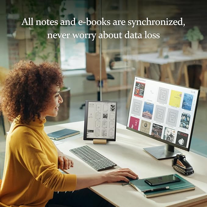 Kloudnote Slim 10.3" Digital Notebook, E Ink Tablet and ePaper Notepad - Image 5
