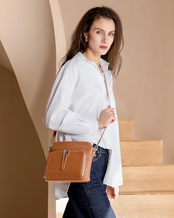 befen Genuine Leather Crossbody Purses - Image 6
