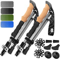 Premium Foldable Hiking Poles by USA Brand by HikerHungerOutfitters