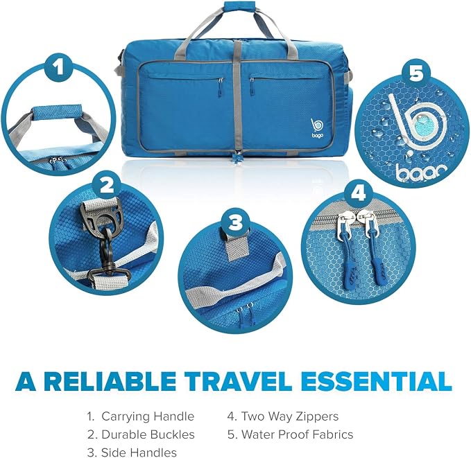Bago Large Foldable Duffel Bags - Image 3