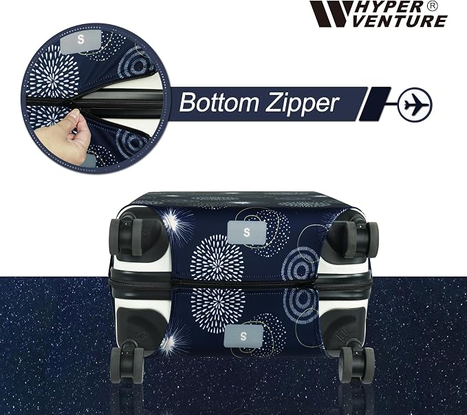 HYPER VENTURE Washable Luggage Cover - Image 3