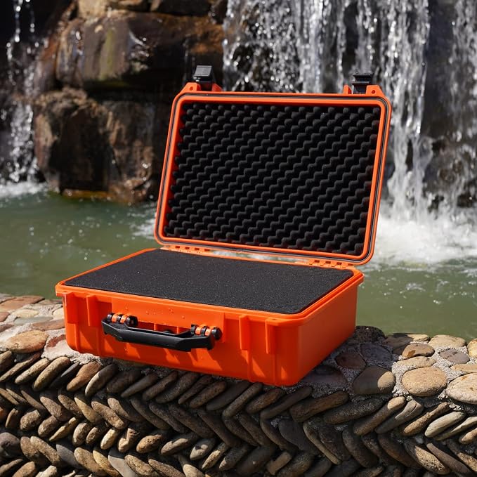MEIJIA All Weather Portable IP67 Waterproof Protective Case, Hard Camera Case - Image 5