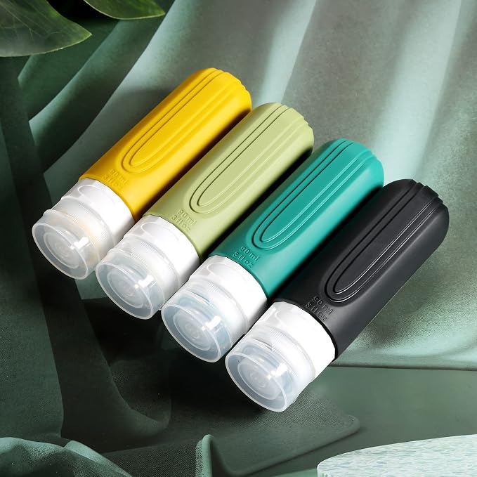 Travel Bottles for Toiletries, Tsa Approved 3oz Travel Size Containers BPA Free - Image 9