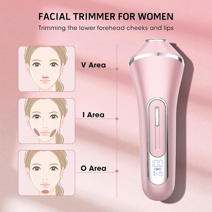 Electric Shavers for Women, 7 in 1 Hair Removal Kit - Image 7