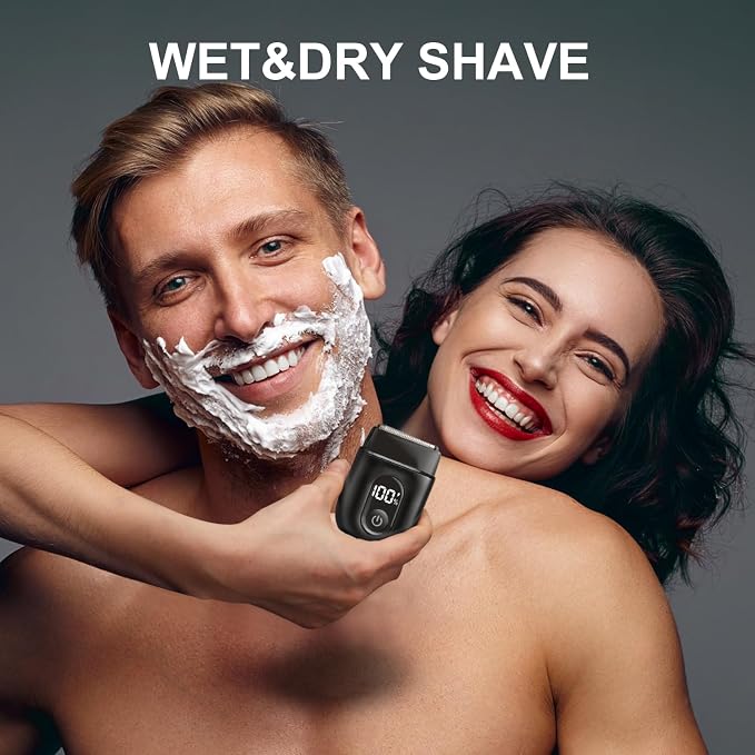 Electric Foil Shavers for Men: Mini Electric Razor - Image 5