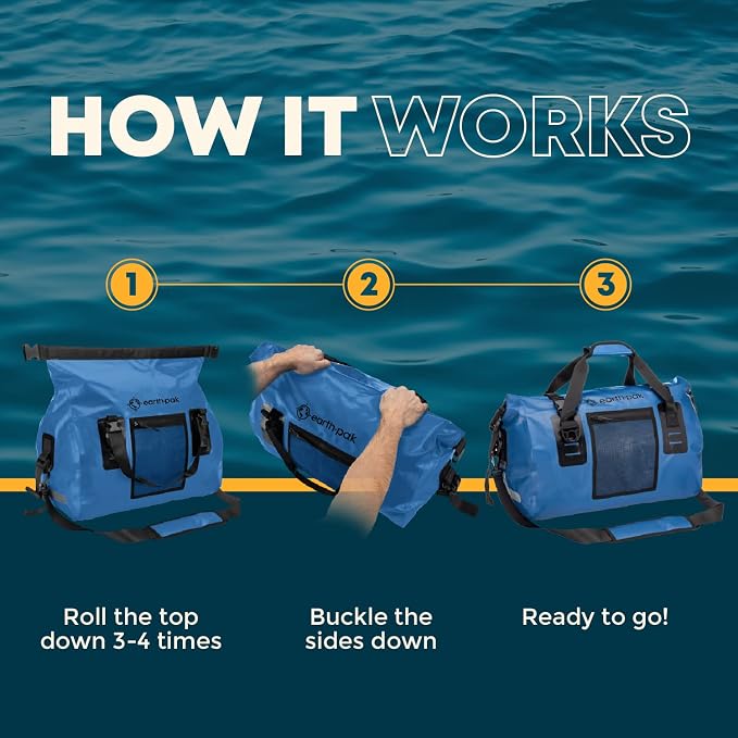 Earth Pak Waterproof Duffel Bag - Image 3