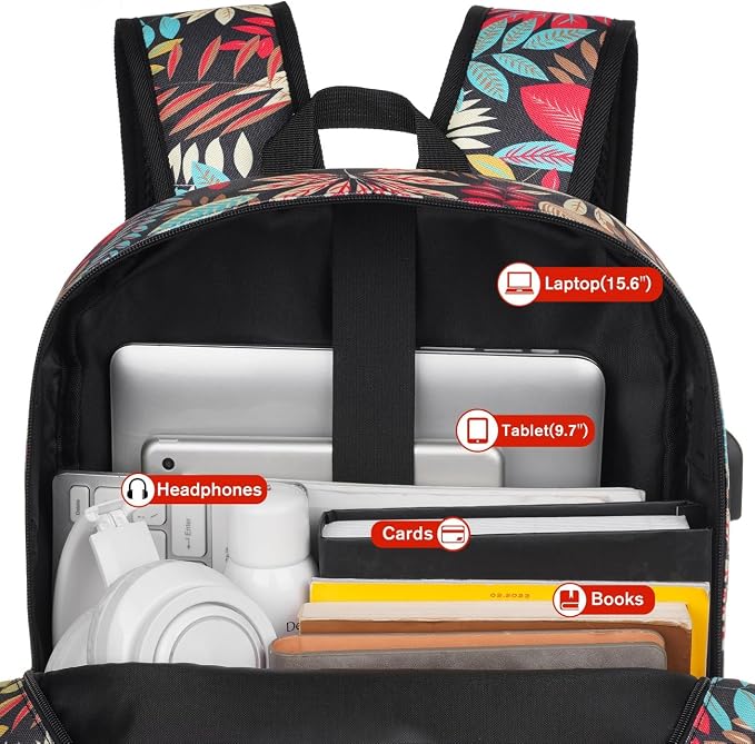 Laptop Backpack Women, School Backpack Printing - Image 4