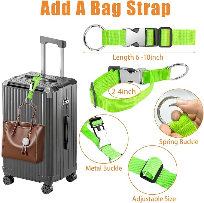 BILIONE 3Pcs Luggage Straps Set - Image 4