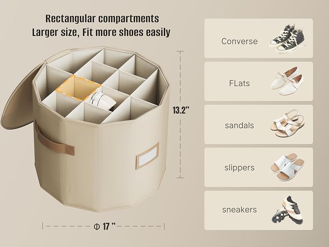 Vailando Shoe Organizer for Closet - Image 6