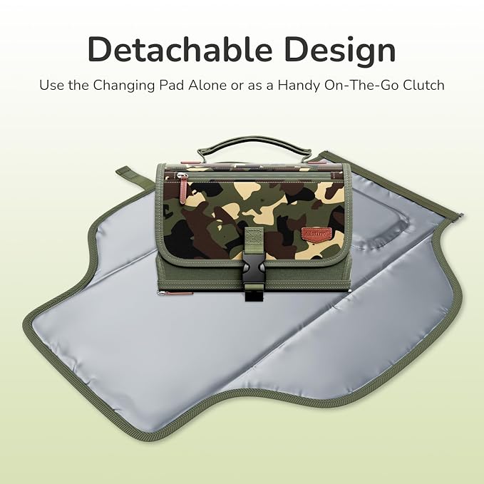 Portable Diaper Changing Pad for Baby, Detachable Travel Changing Pad - Image 7