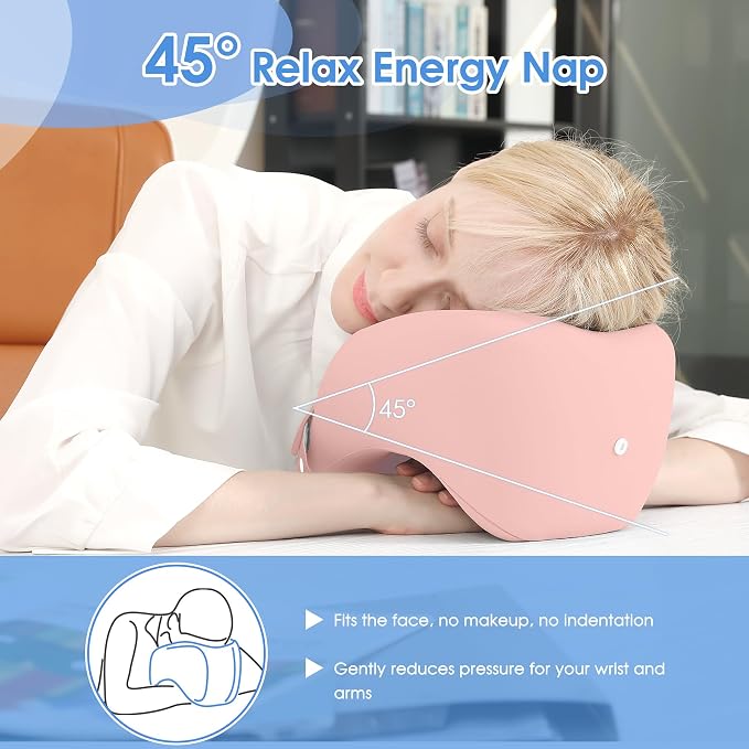 Neck Pillow Airplane, Ergonomic Memory Foam Travel Pillows - Image 3