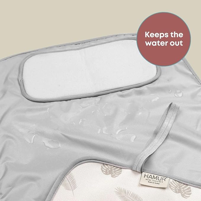 HAMUR HOME Portable Baby Changing Pad – Waterproof, Foldable & Lightweight - Image 6