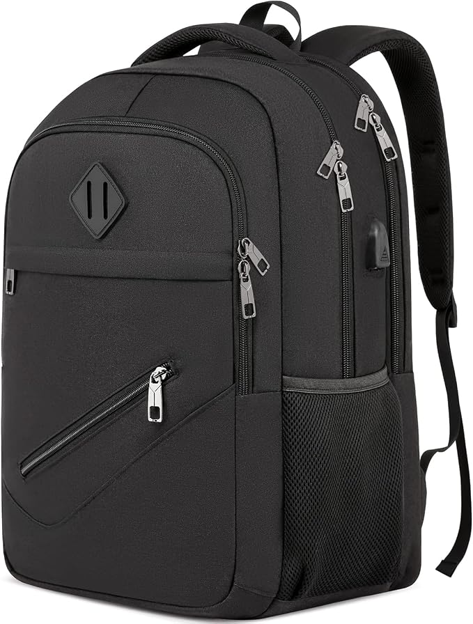 Black Backpack, School Backpacks by PRISTINEBAGUS