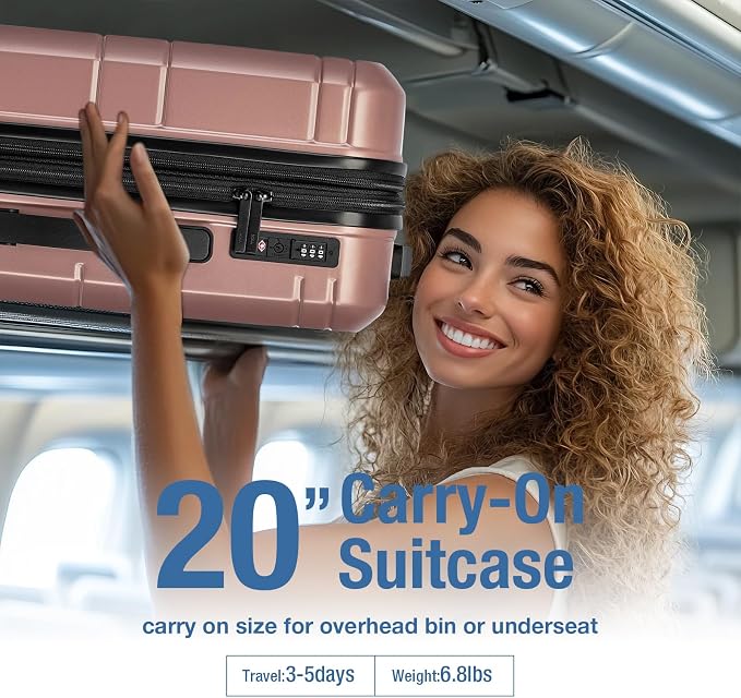 KYME Carry On Luggage 22x14x9 Airline Approved - Image 3