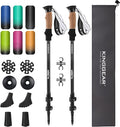 KINGGEAR Nordic Walking Stick, TP1 Hiking Poles Retractable Lightweight 7075 by KINGGEAR