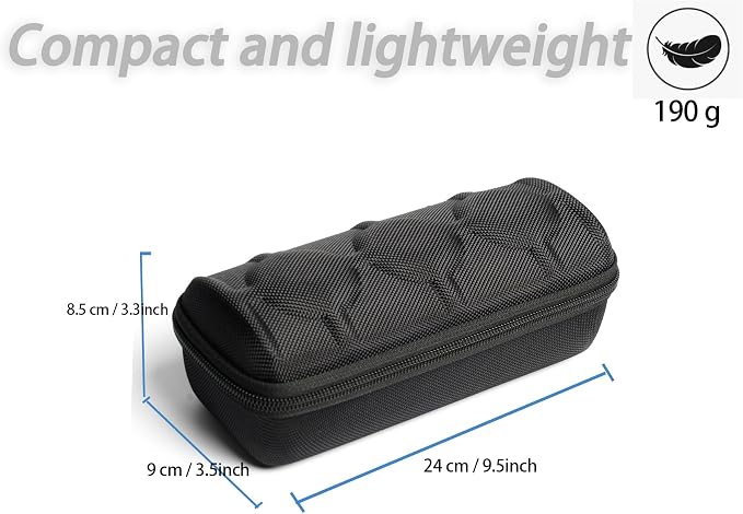 3 watch travel case roll, Hard watch carry case roll display storage organizer - Image 3