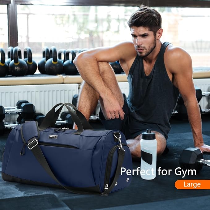 TOPDesign Gym Bag for Women & Men, Unisex Duffel Bag - Image 2