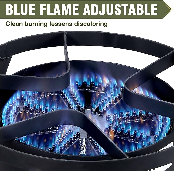 Bestfire 16" Single Propane Burner Camping Stove - Image 3