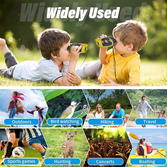 Toys for 4-5 Year Old Boys, VNVDFLM 8 X 21 Kids Binoculars for Children - Image 4