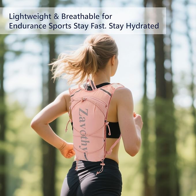 Zavothy Hydration Running Vest for Men & Women – Lightweight 1.5L Hydration Pack - Image 7