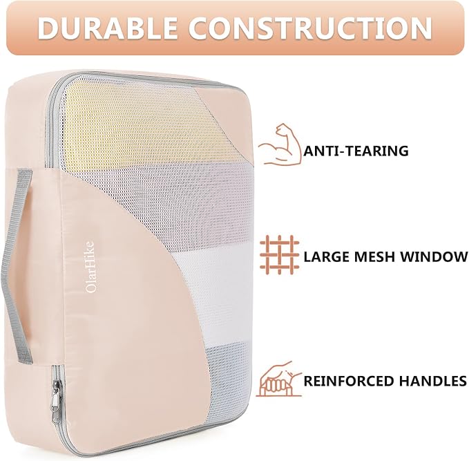 10 Set/8 Set Packing Cubes for Travel, Gifts for Women Mom, Anti-Tearing - Image 4
