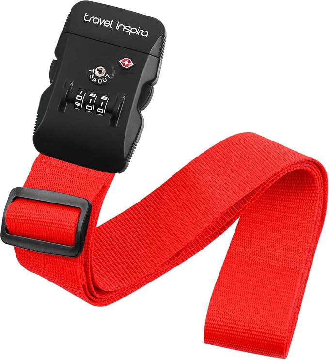 Travel Inspira Luggage Straps for Suitcases by TravelInspira