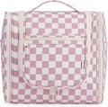 Narwey Checked Hanging Travel Toiletry Bag by Narwey