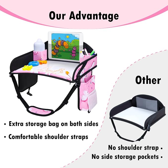 3PCS Kids Travel Tray for Airplane - Image 8