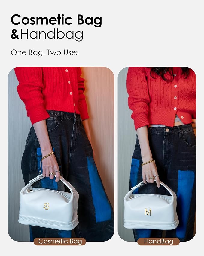 Gifts for Female, Personalized Makeup Bags - Image 3