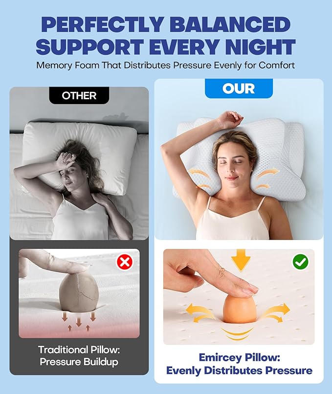 Emircey Clinical-Level Relief Cervical Neck Pillow - Image 5