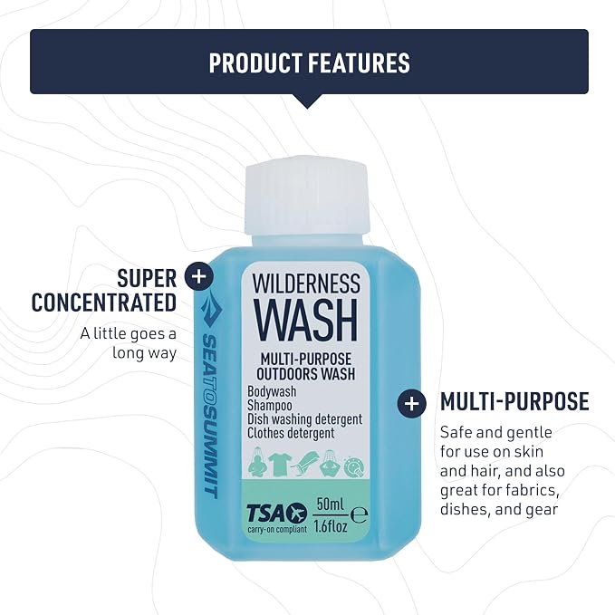 Sea to Summit Wilderness Wash Liquid Camp Soap - Image 3