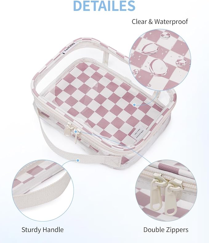 Narwey TSA Approved Clear Toiletry Bag - Image 5