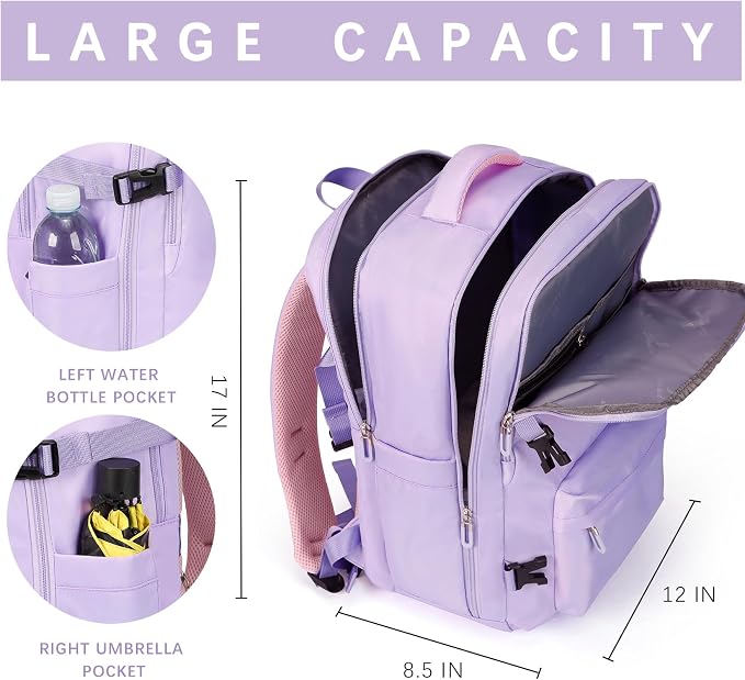 SHRRADOO Travel Laptops Backpack - Image 3