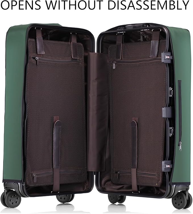 Transparent PVC Suitcase Cover, No Disassembly Required Clear Luggage Protector - Image 2