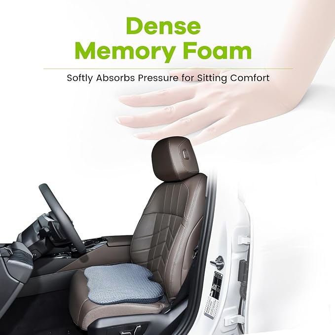 Soft Dense Memory Foam Car Seat Cushion - Image 4