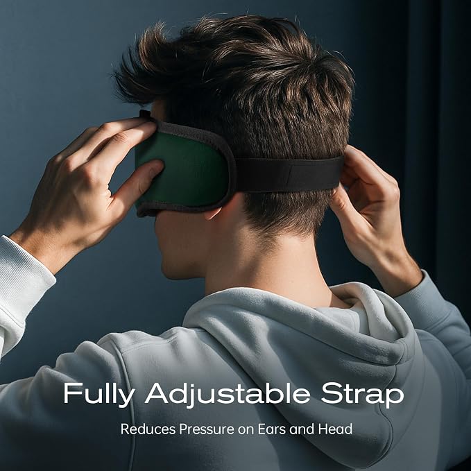 3D Sleep Mask with Bluetooth Headphones, Sleeping Headphones - Image 4