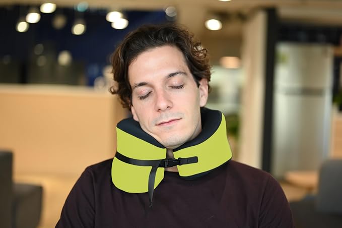 C CUSHION LAB Travel Pillow, Award-Winning Patented Ergonomic Design - Image 3