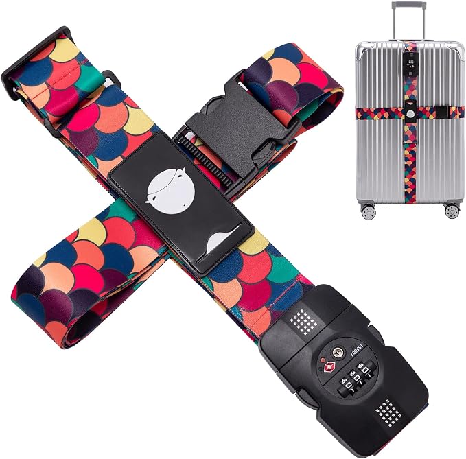 Travelkin Luggage Straps TSA Approved by MoreThanTravel