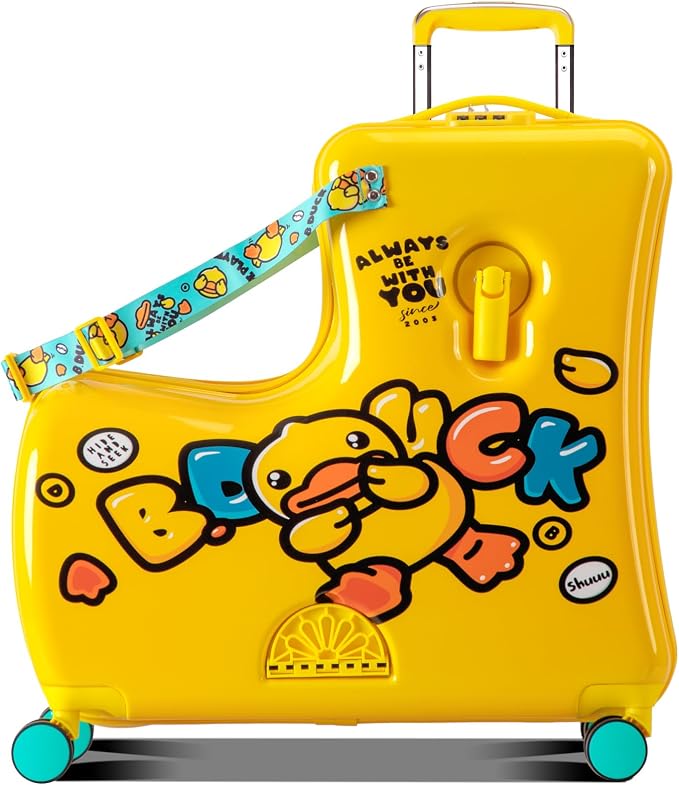 Kids' Lightweight Ride on Luggage by AOWEILA