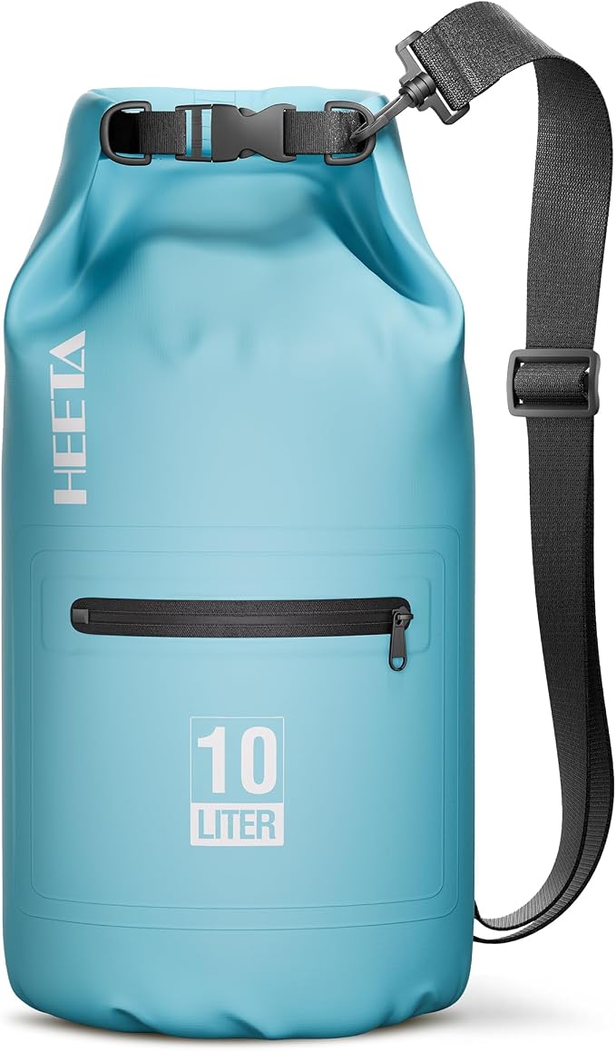 HEETA Waterproof Dry Bag with Front Zippered Pocket by HEETA