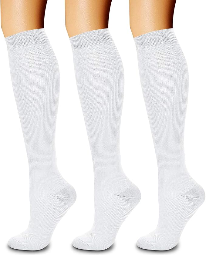 CHARMKING Compression Socks for Women & Men Circulation 15-20 mmHg is Best by CHARMKING