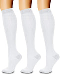 CHARMKING Compression Socks for Women & Men Circulation 15-20 mmHg is Best by CHARMKING