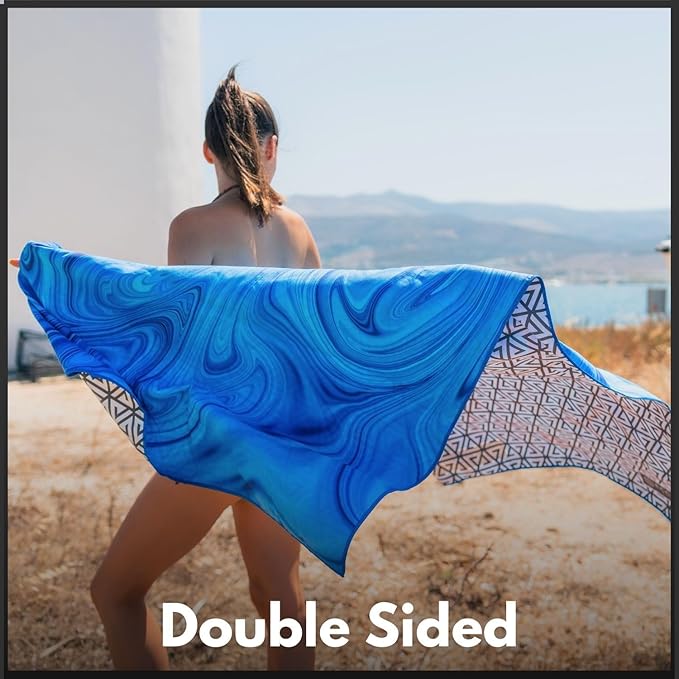 ECCOSOPHY Microfiber Beach Towel - Image 5