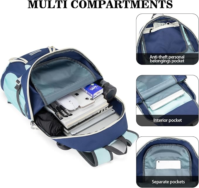 Hiking Backpack, Large 35L Travel Backpacks - Image 2
